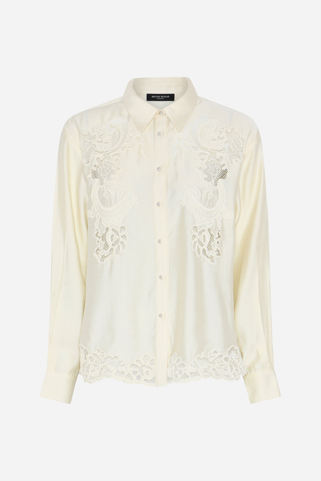 Bruuns Bazaar Women ChamaBBAlya shirt Shirts Snow White