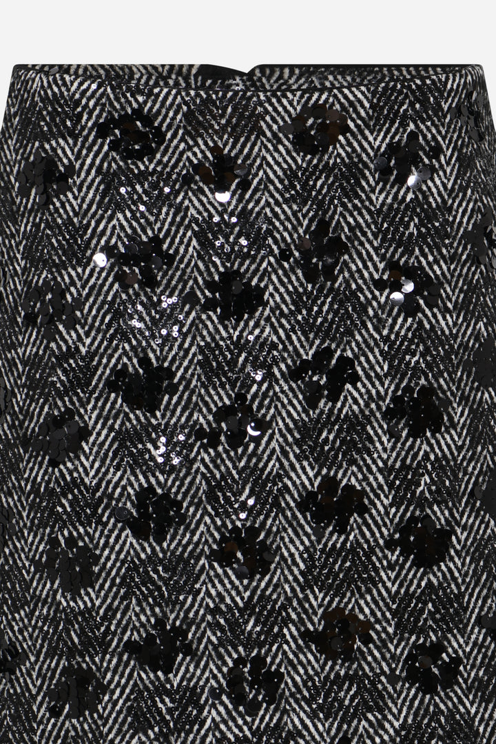 Bruuns Bazaar Women ChamaeBBSanna skirt Skirt Black w white