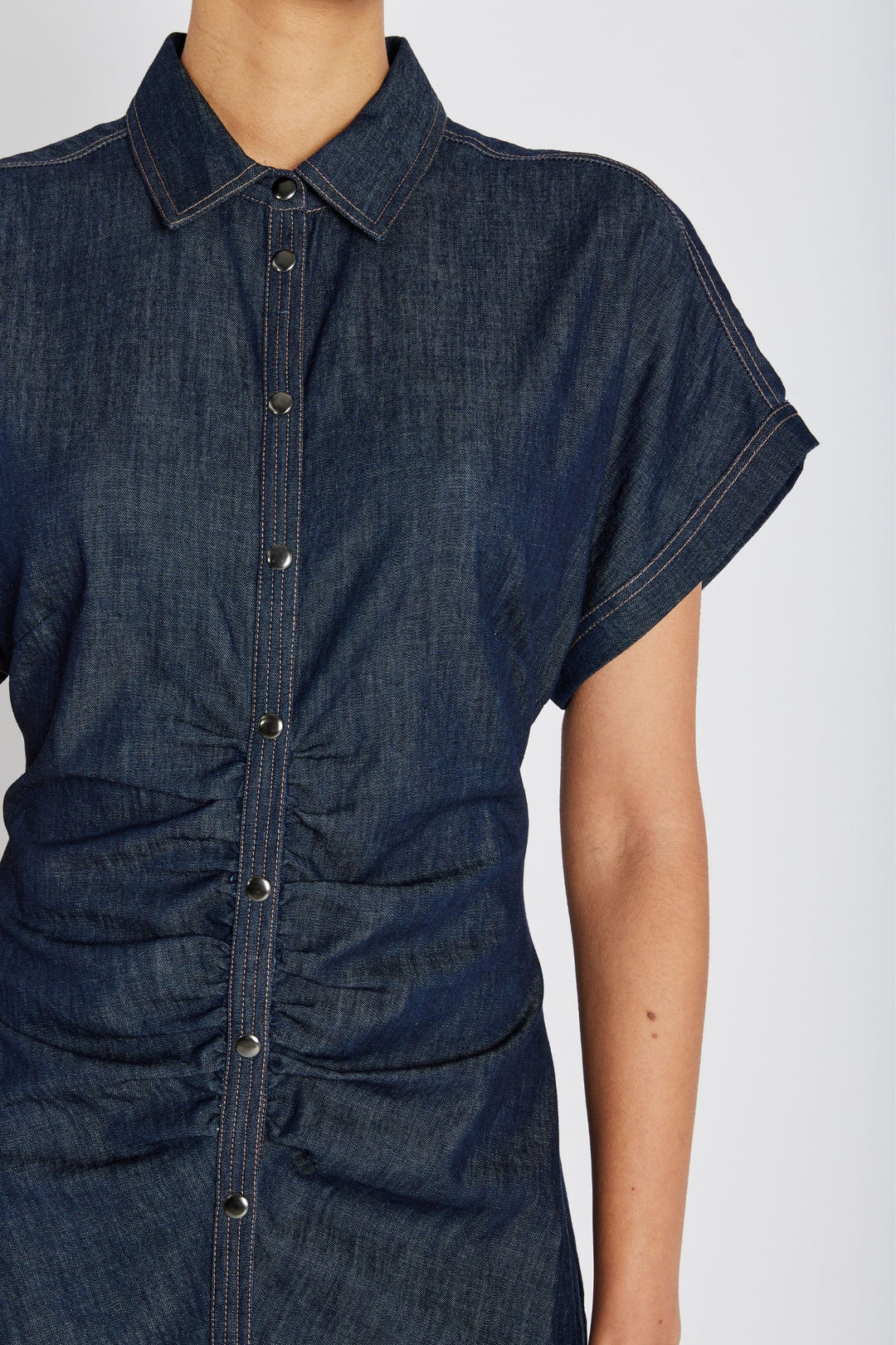 Bruuns Bazaar Women ChambraBBCallie dress Dress Denim blue