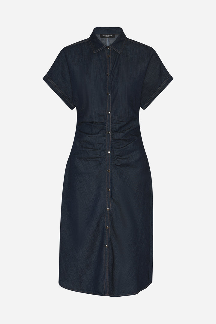 Bruuns Bazaar Women ChambraBBCallie dress Dress Denim blue
