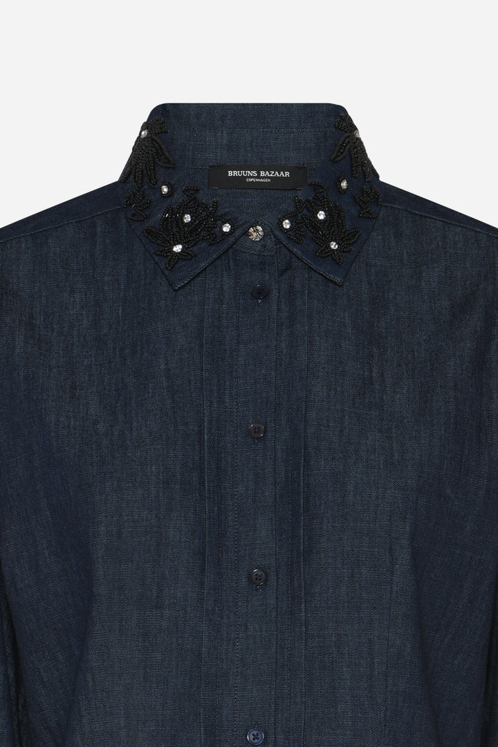 Bruuns Bazaar Women ChambraBBSiwa shirt Shirts Denim blue