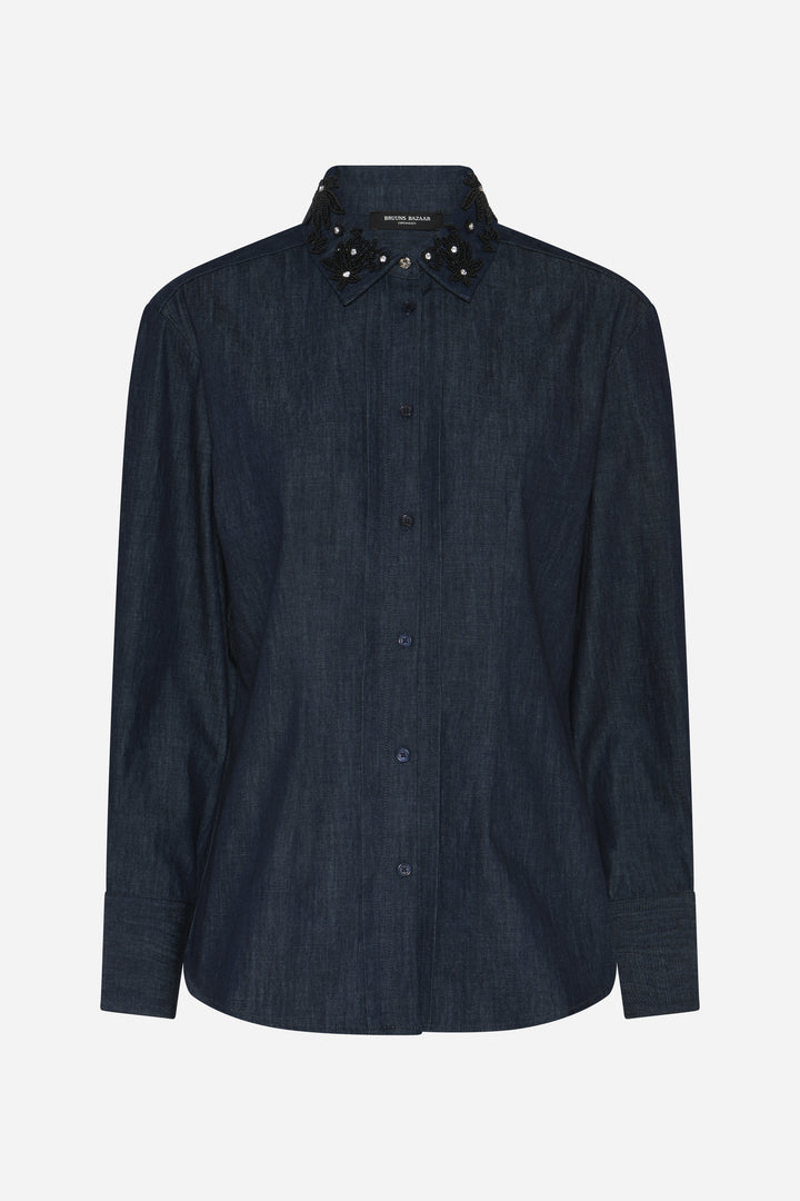 Bruuns Bazaar Women ChambraBBSiwa shirt Shirts Denim blue