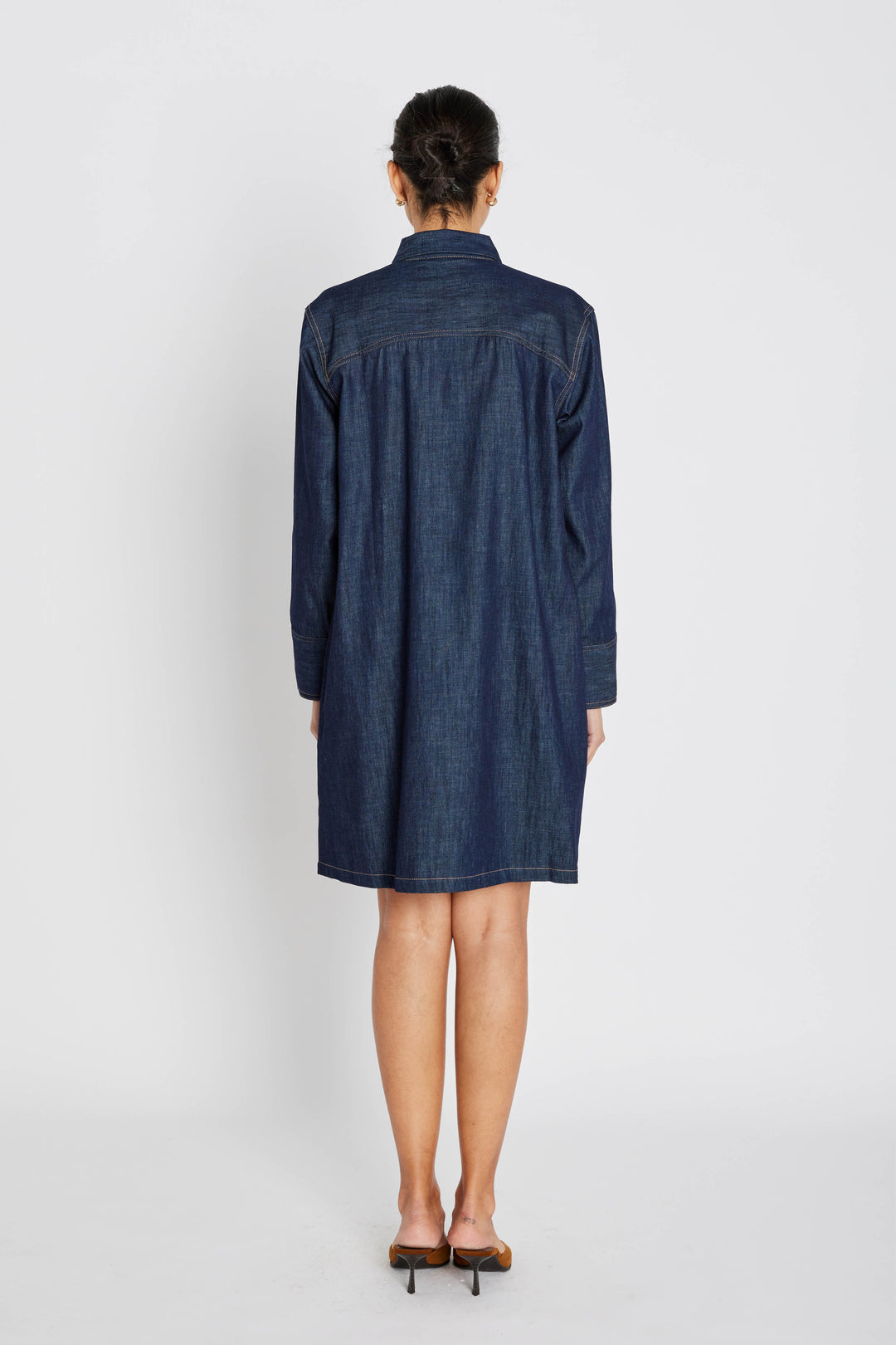 Bruuns Bazaar Women ChambraBBYinata dress Dress Denim blue