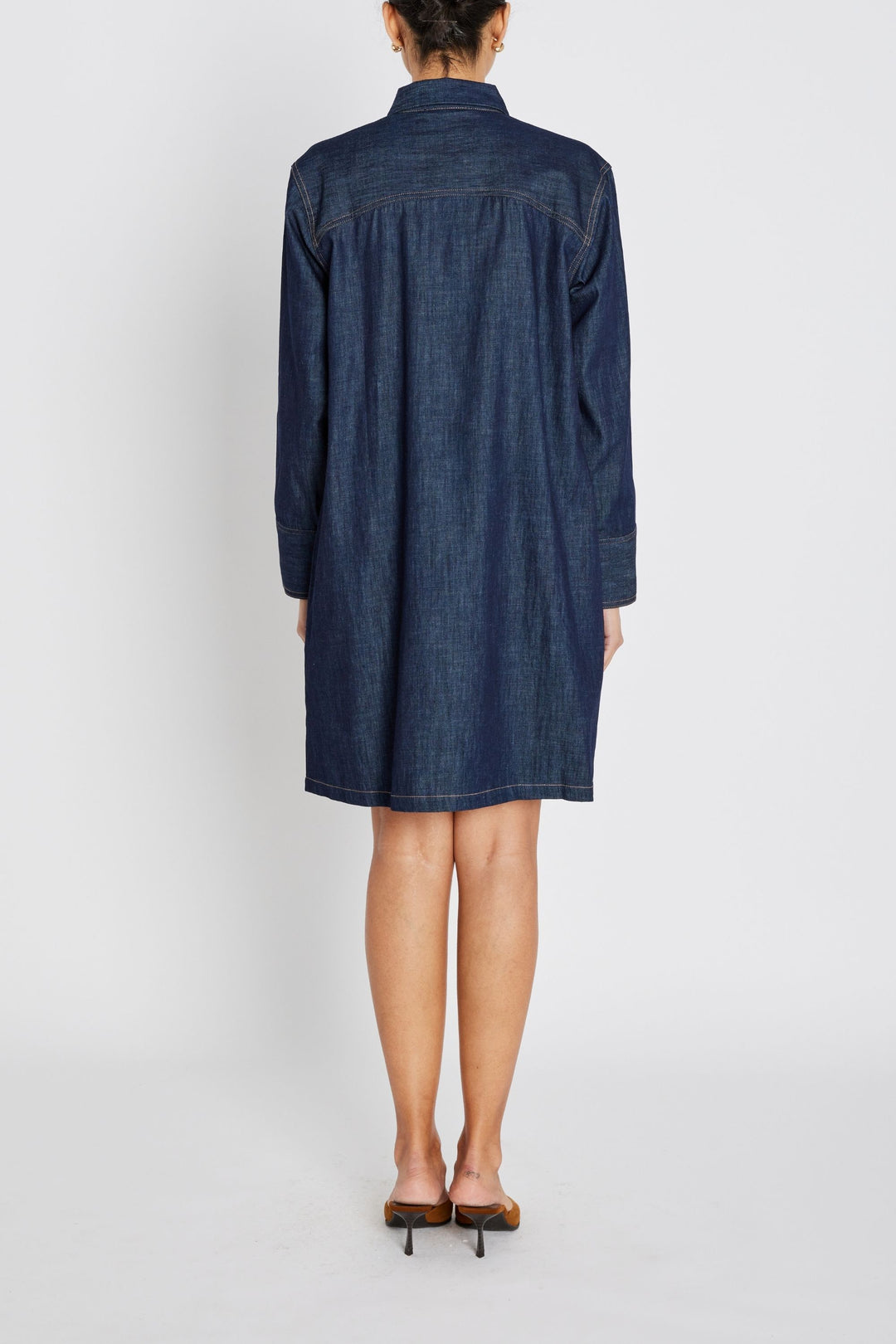 Bruuns Bazaar Women ChambraBBYinata dress Dress Denim blue