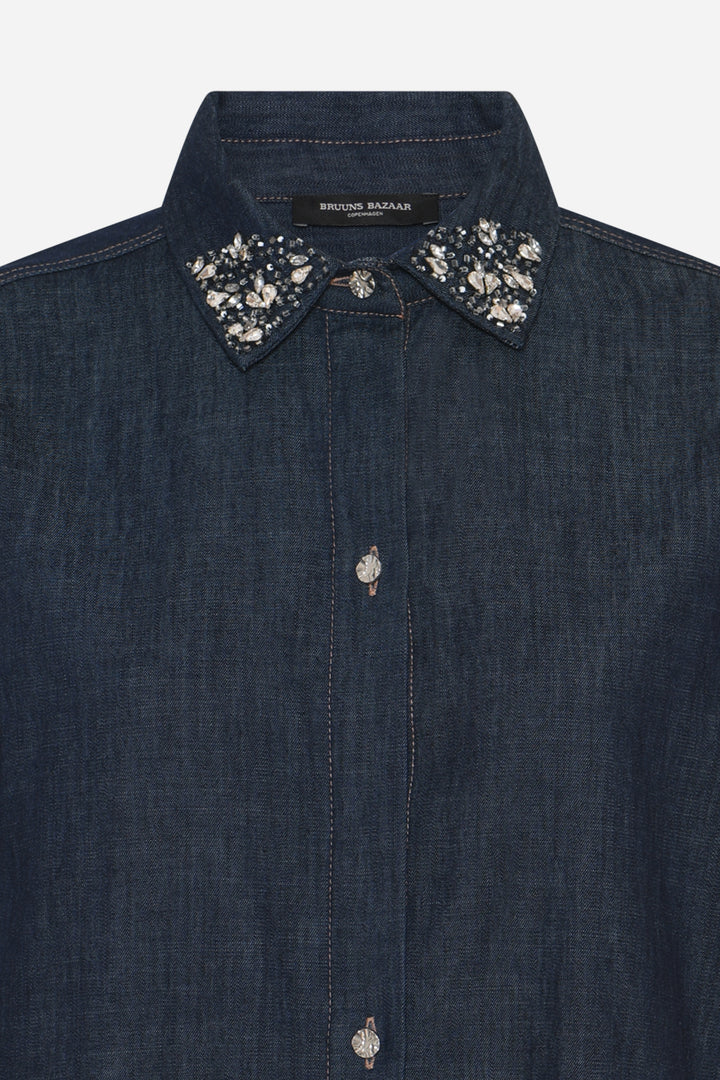 Bruuns Bazaar Women ChambraBBYinata dress Dress Denim blue