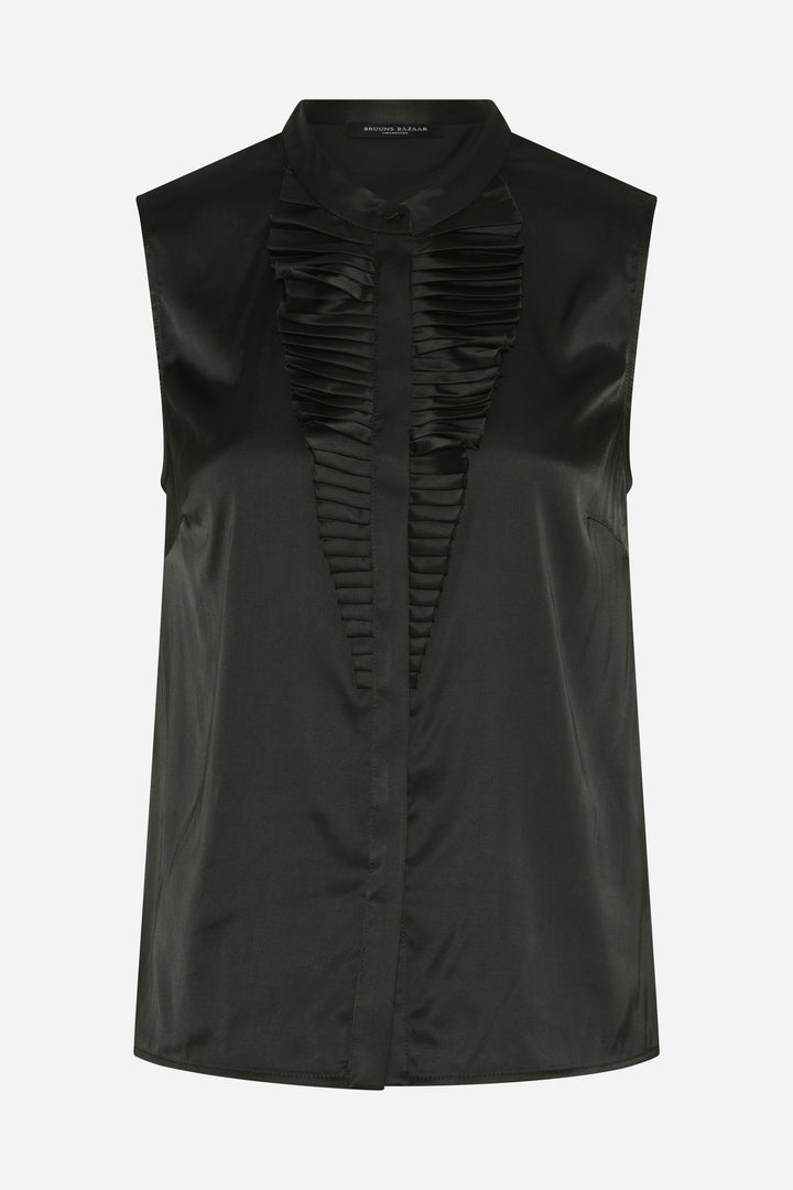 Bruuns Bazaar Women ChantusBBWicka top Shirts Green Ivy