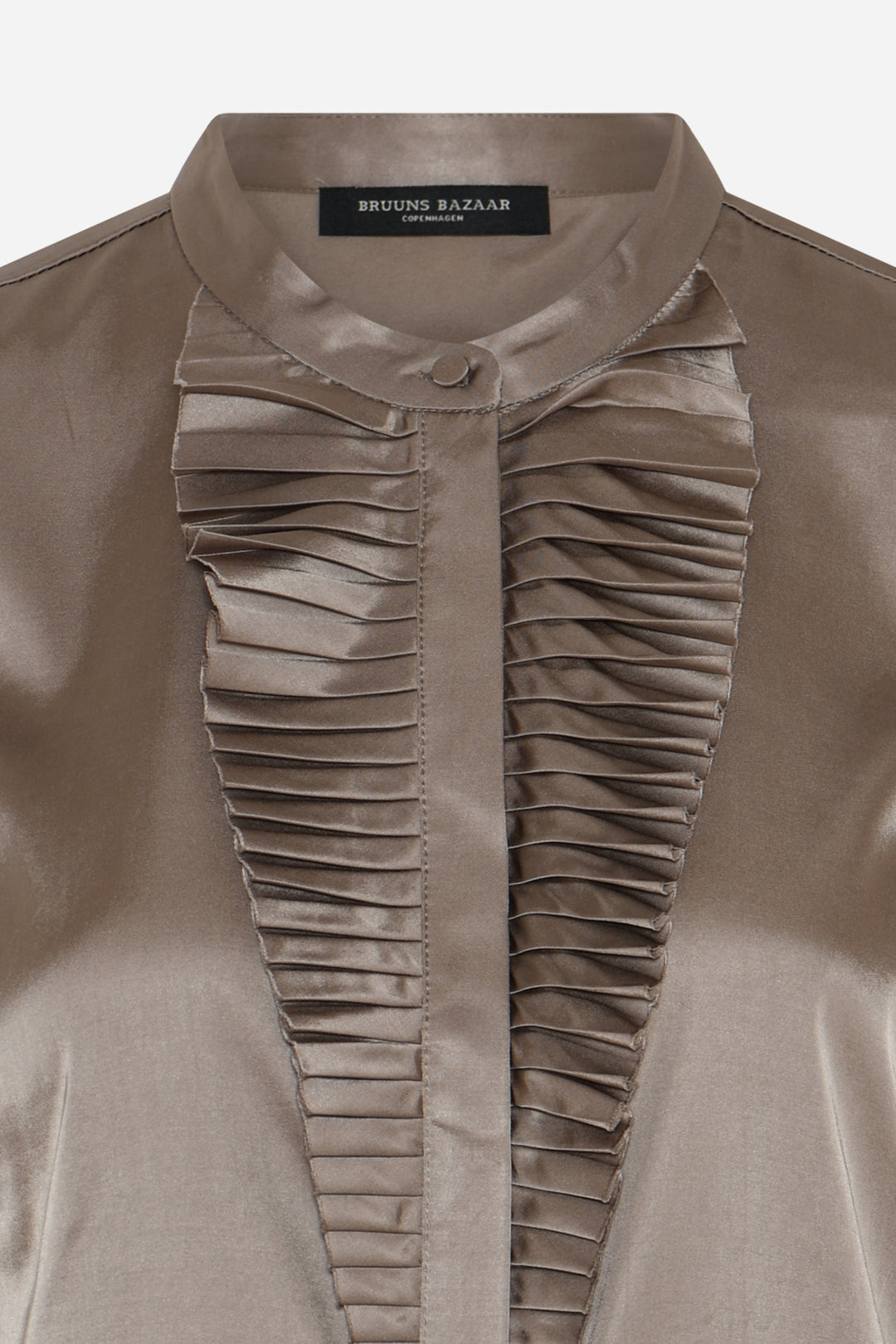 Bruuns Bazaar Women ChantusBBWicka top Shirts Roasted Grey