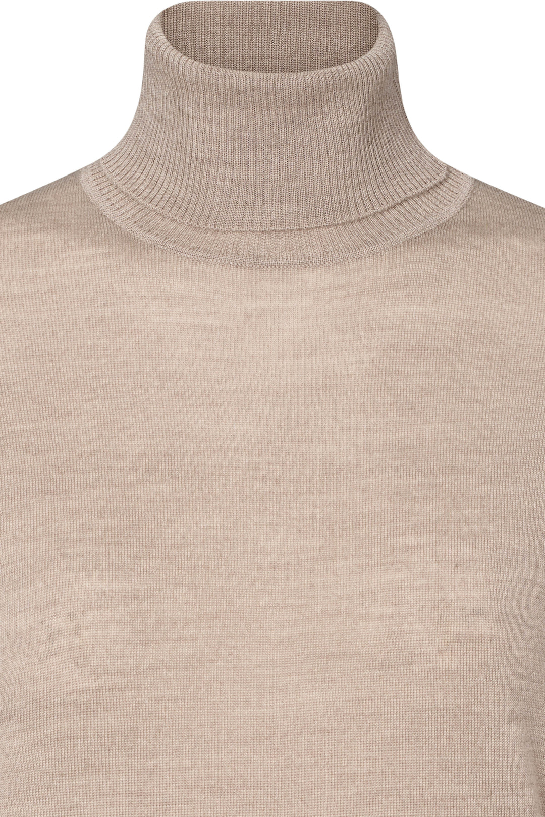 Bruuns Bazaar Women CharleneBBRoll Neck knit Knit Sand Melange