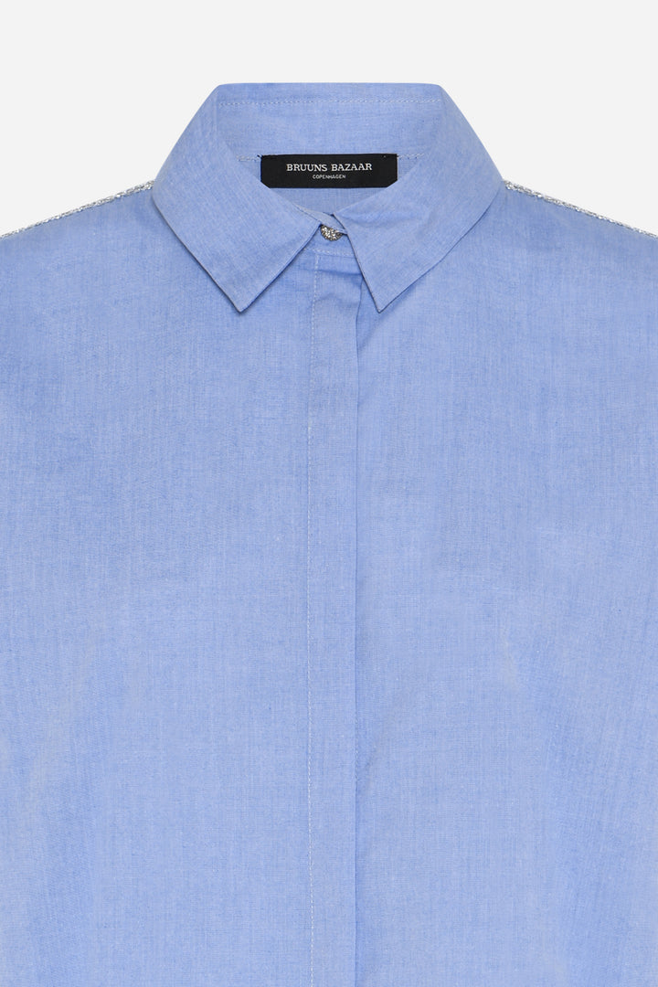 Bruuns Bazaar Women ChelyoBBLure Shirt Shirts Light blue