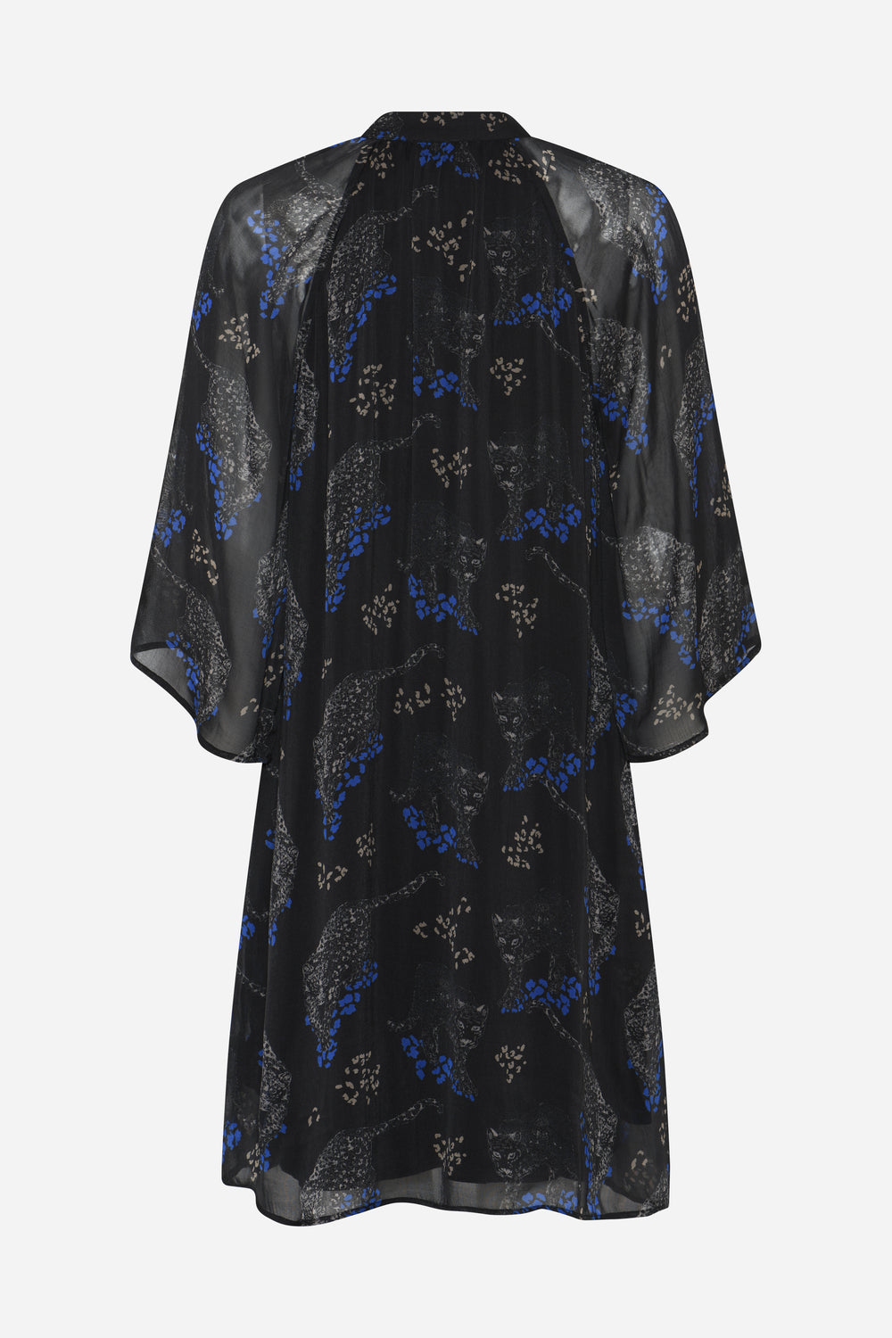 Bruuns Bazaar Women ChionoBBWendisa dress Dress Black Blue leopard print