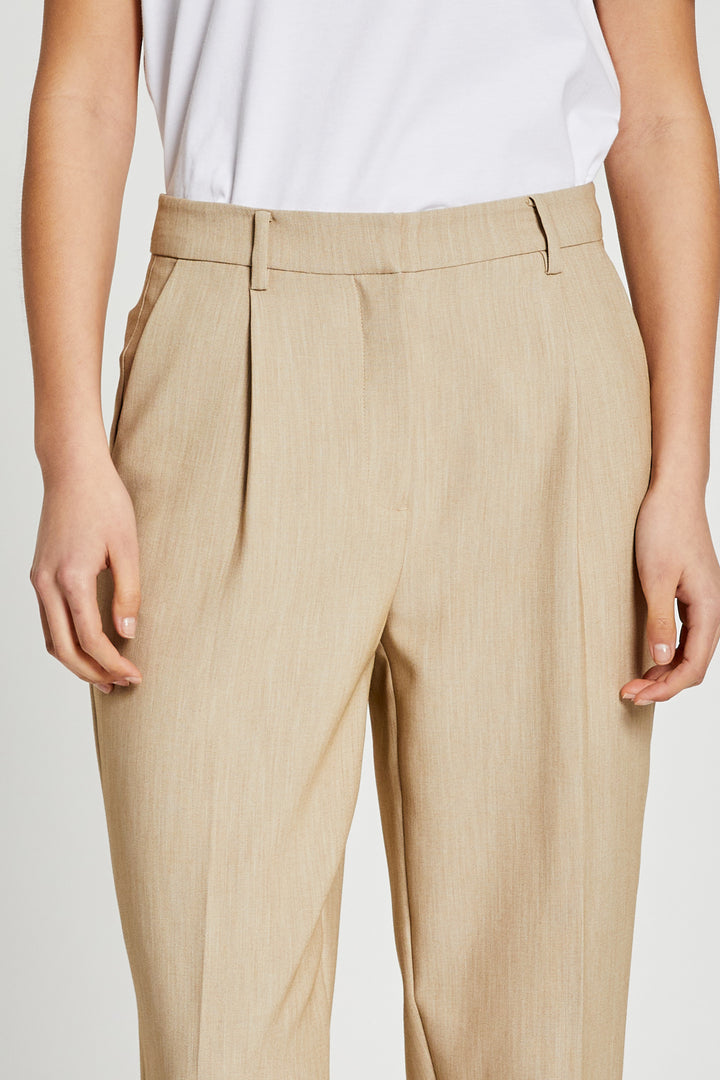 Bruuns Bazaar Women CindySusBBDagny pants Pants Beige Melange