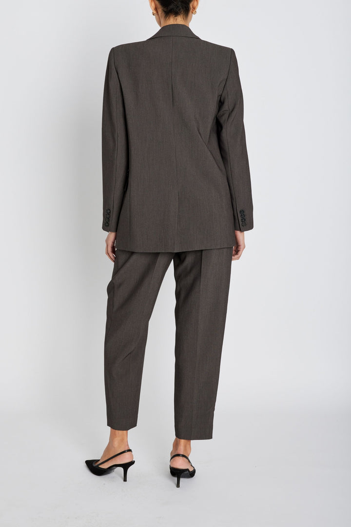 Bruuns Bazaar Women CindySusBBDagny pants Pants Dark grey mel