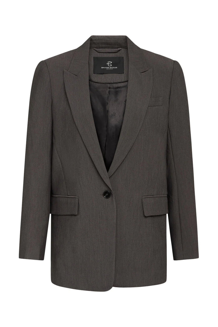 Bruuns Bazaar Women CindySusBBFrida blazer Blazer Dark grey mel