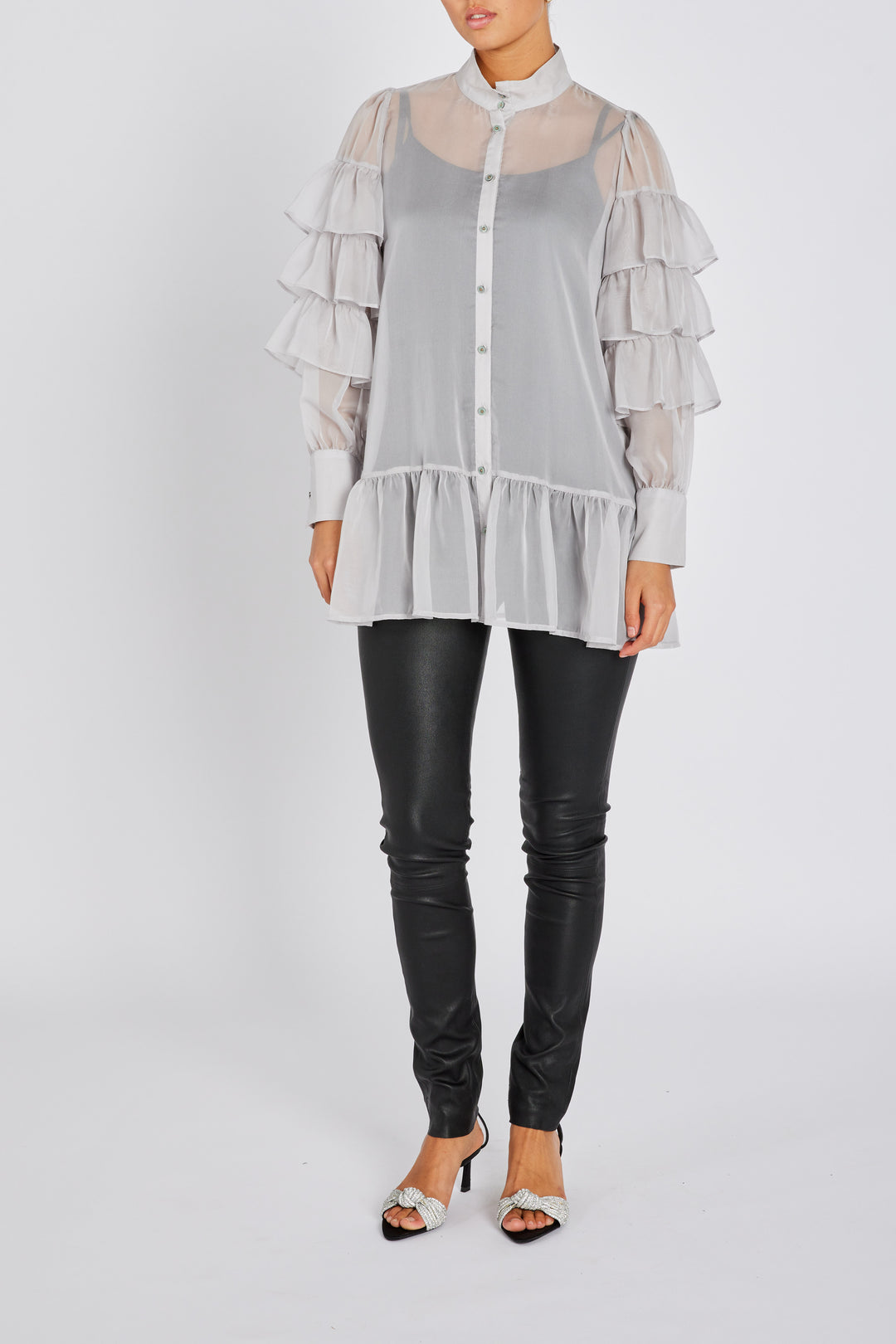 Bruuns Bazaar Women CoakumBBViri long shirt Shirts Light Grey
