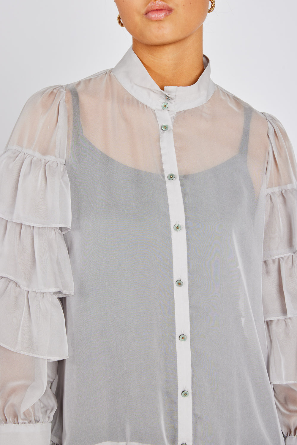 Bruuns Bazaar Women CoakumBBViri long shirt Shirts Light Grey