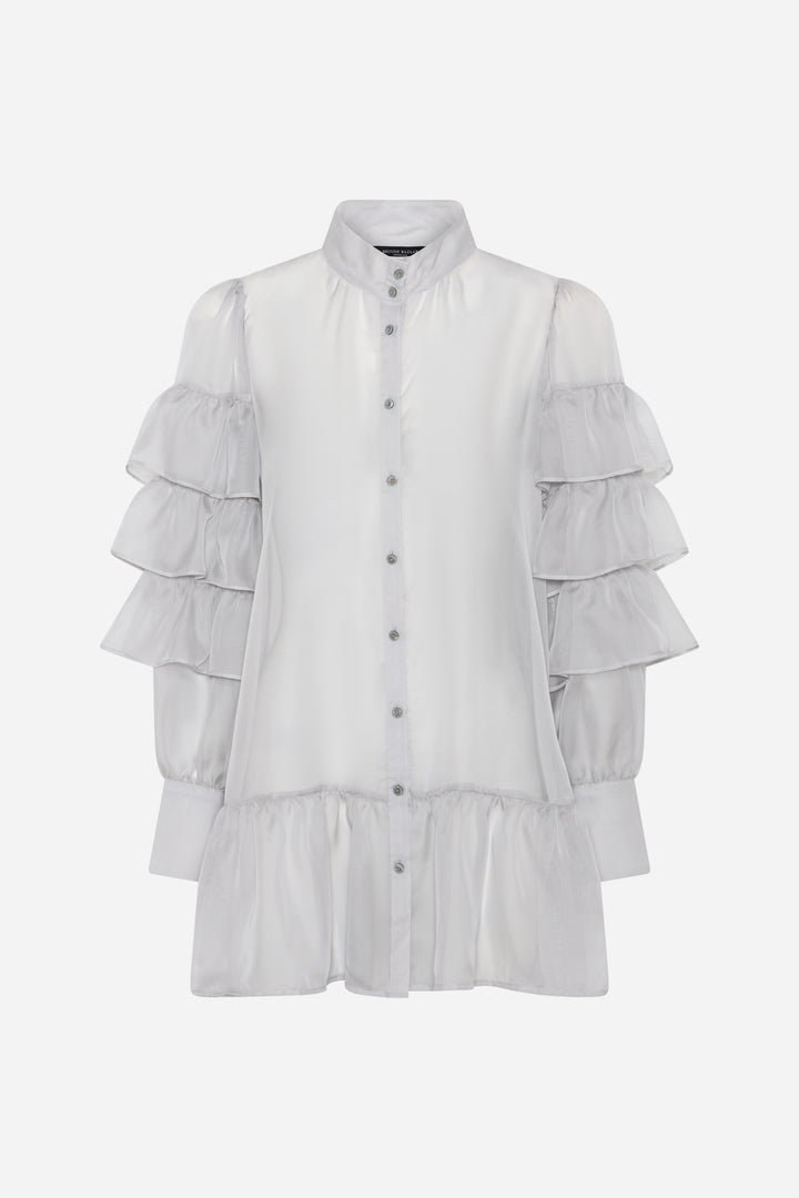Bruuns Bazaar Women CoakumBBViri long shirt Shirts Light Grey