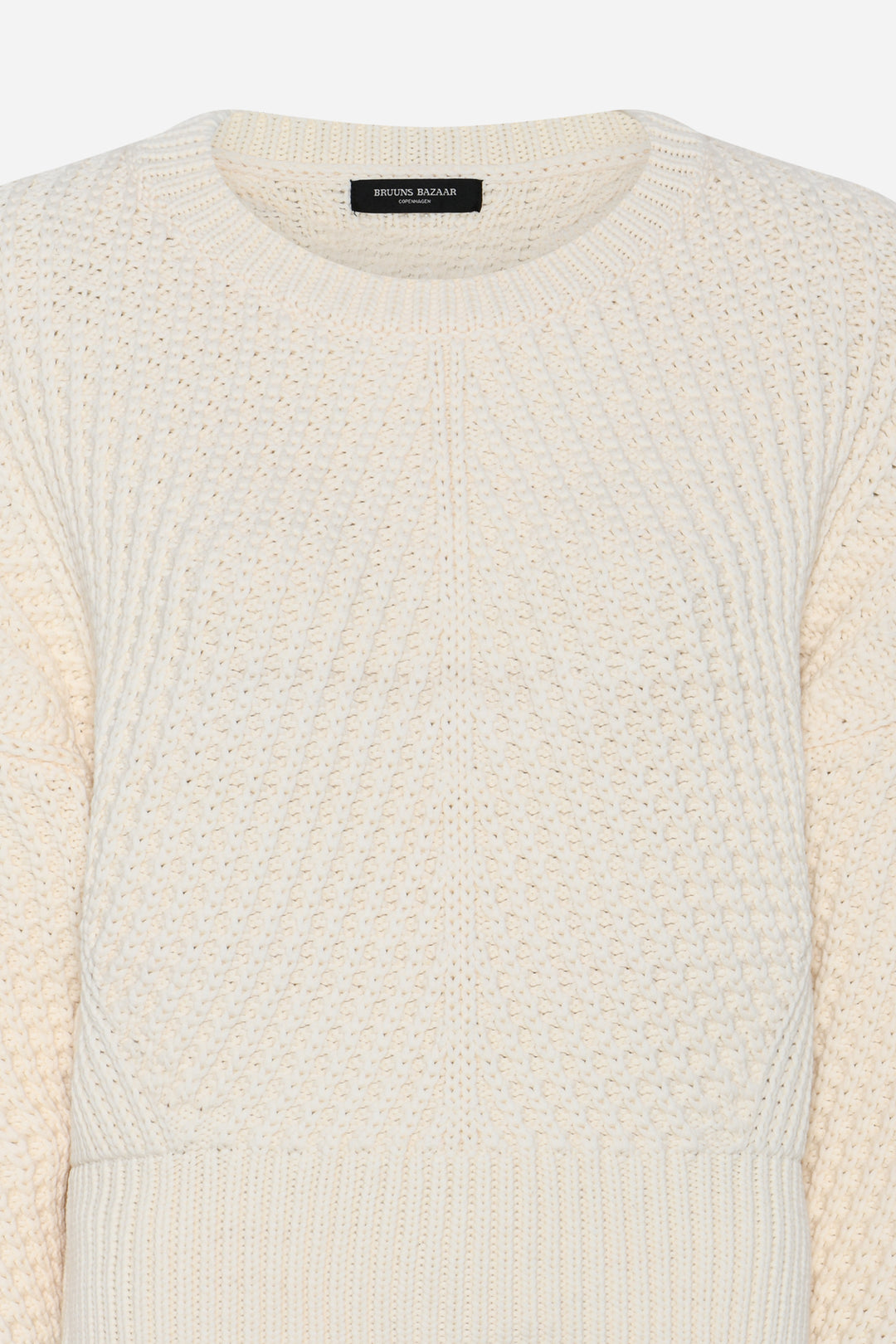 Bruuns Bazaar Women CotlonBBHera knit Knit Creme