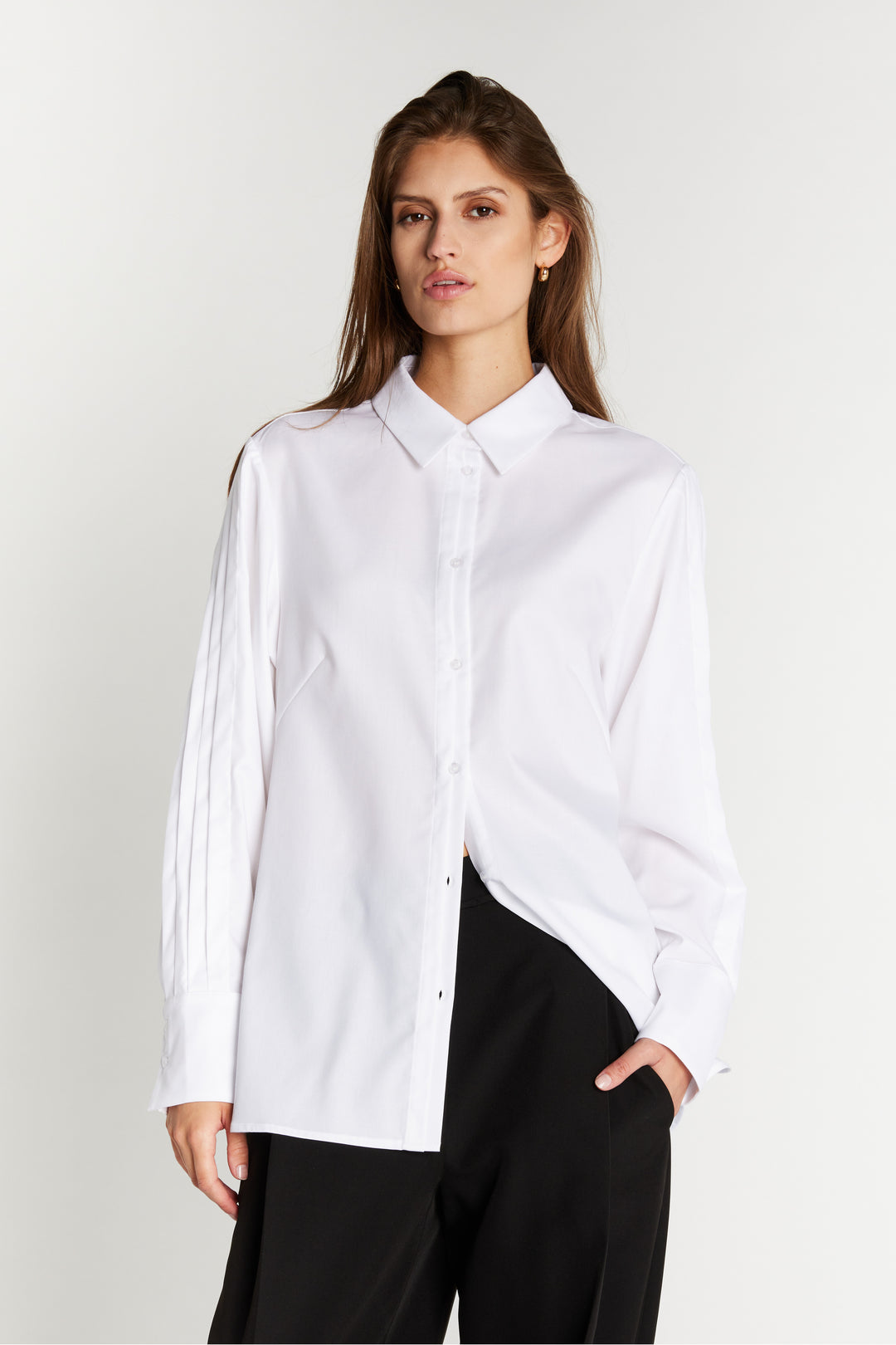 Bruuns Bazaar Women CotoniBBGela shirt Shirts White