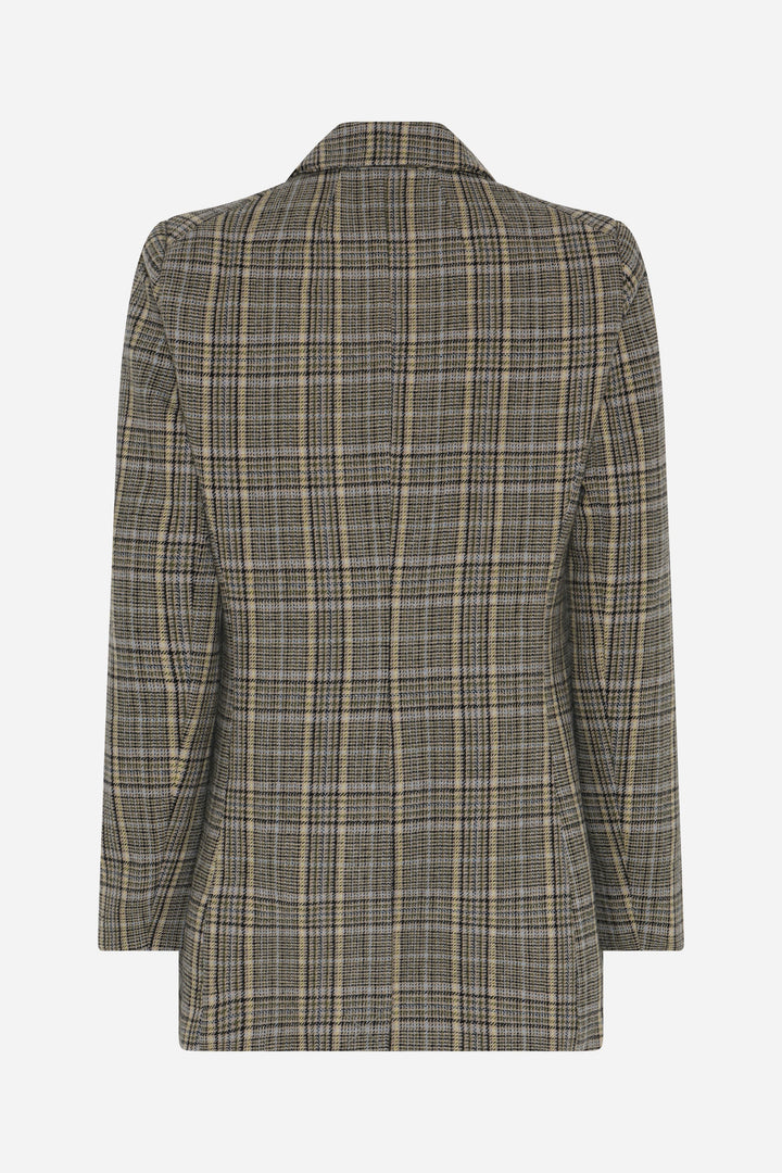 Bruuns Bazaar Women DaisieBBLindi blazer Blazer Green Check