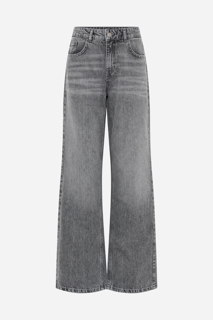 Bruuns Bazaar Women Denim2BBLeya jeans Pants Grey denim