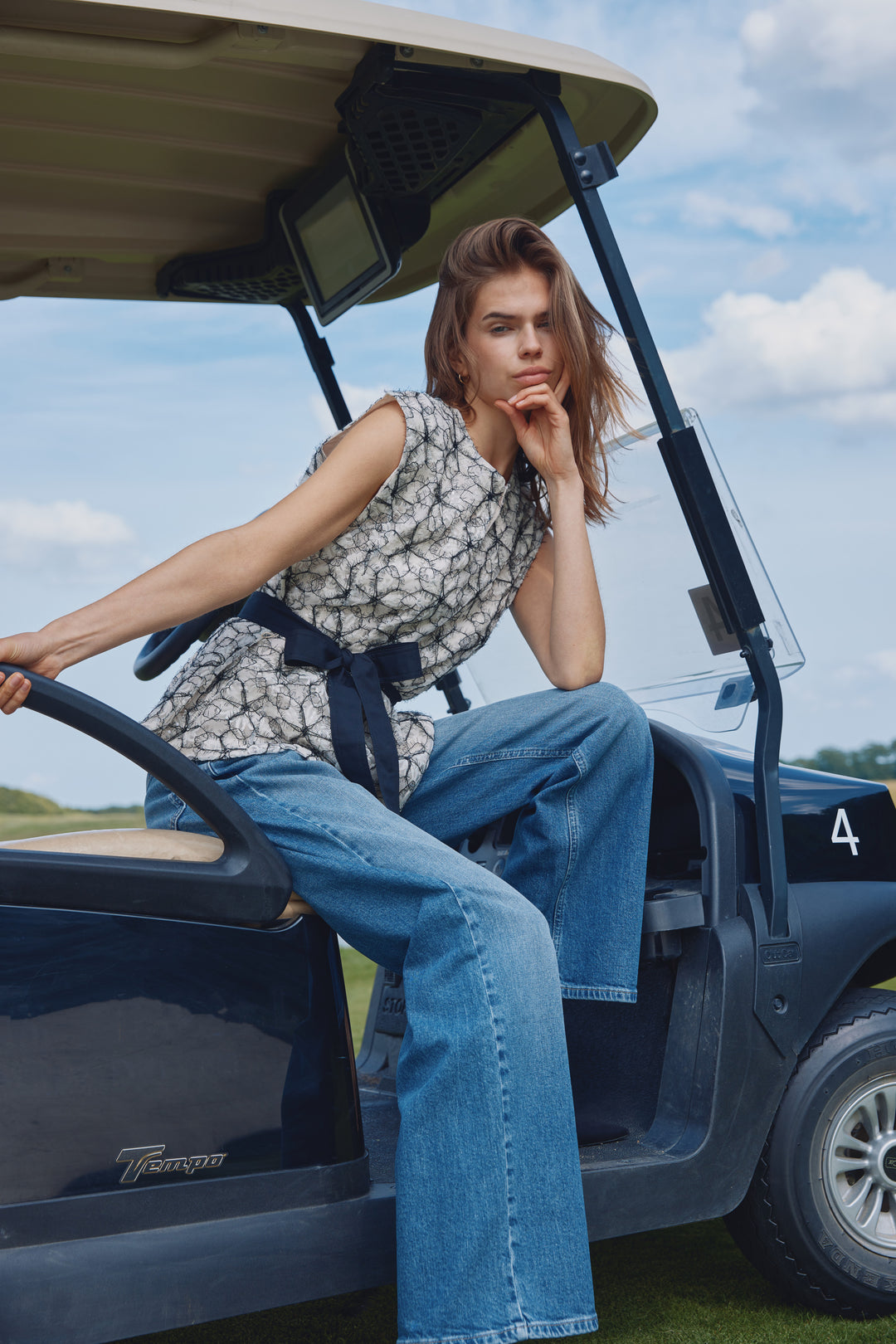 Bruuns Bazaar Women DenimBBLucie jeans Pants Blue Denim