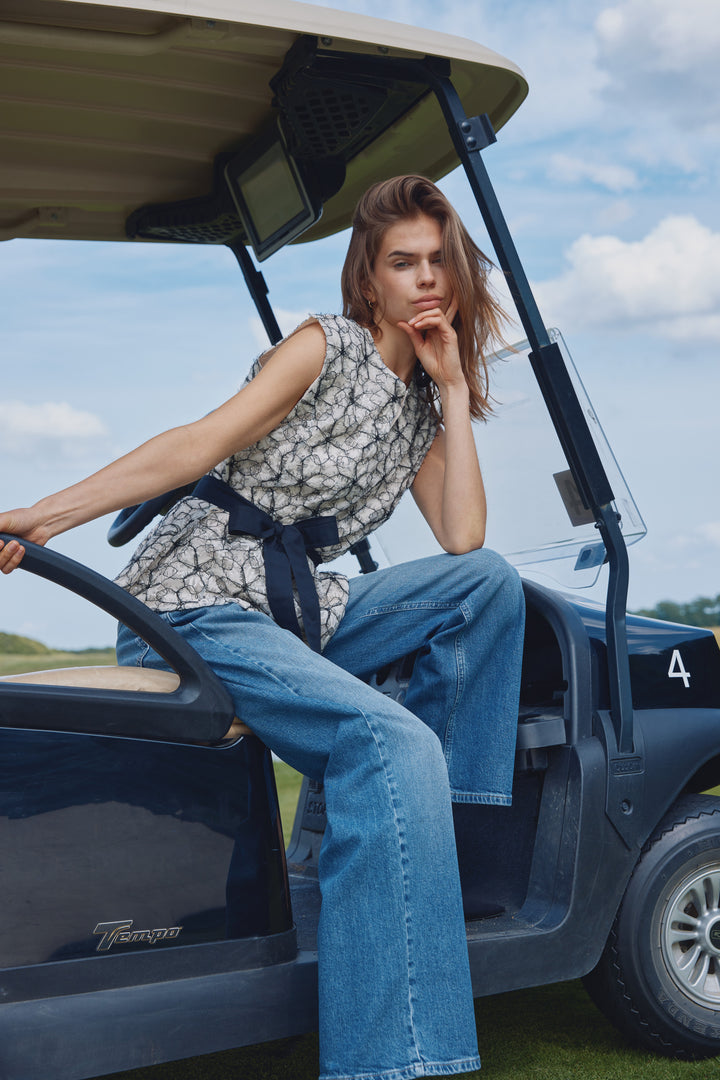 Bruuns Bazaar Women DenimBBLucie jeans Pants Blue Denim