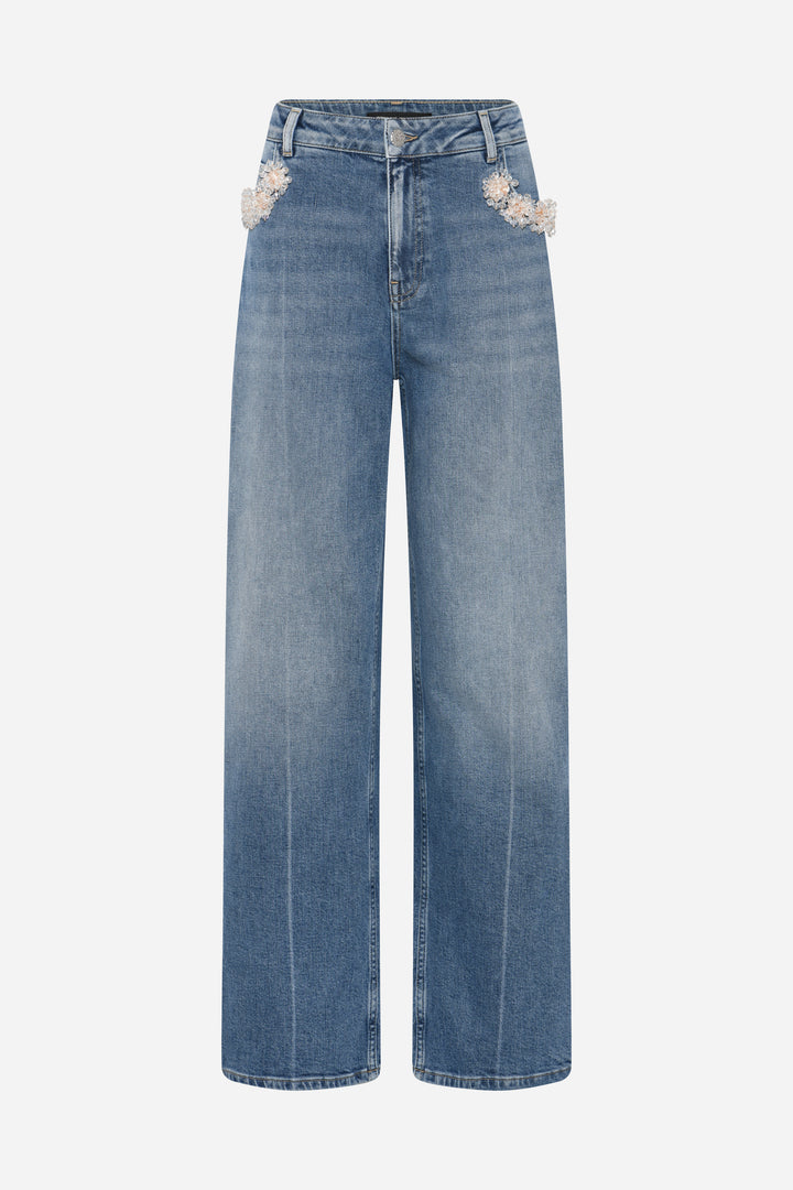 Bruuns Bazaar Women DenimBBLucy jeans Pants Blue Denim