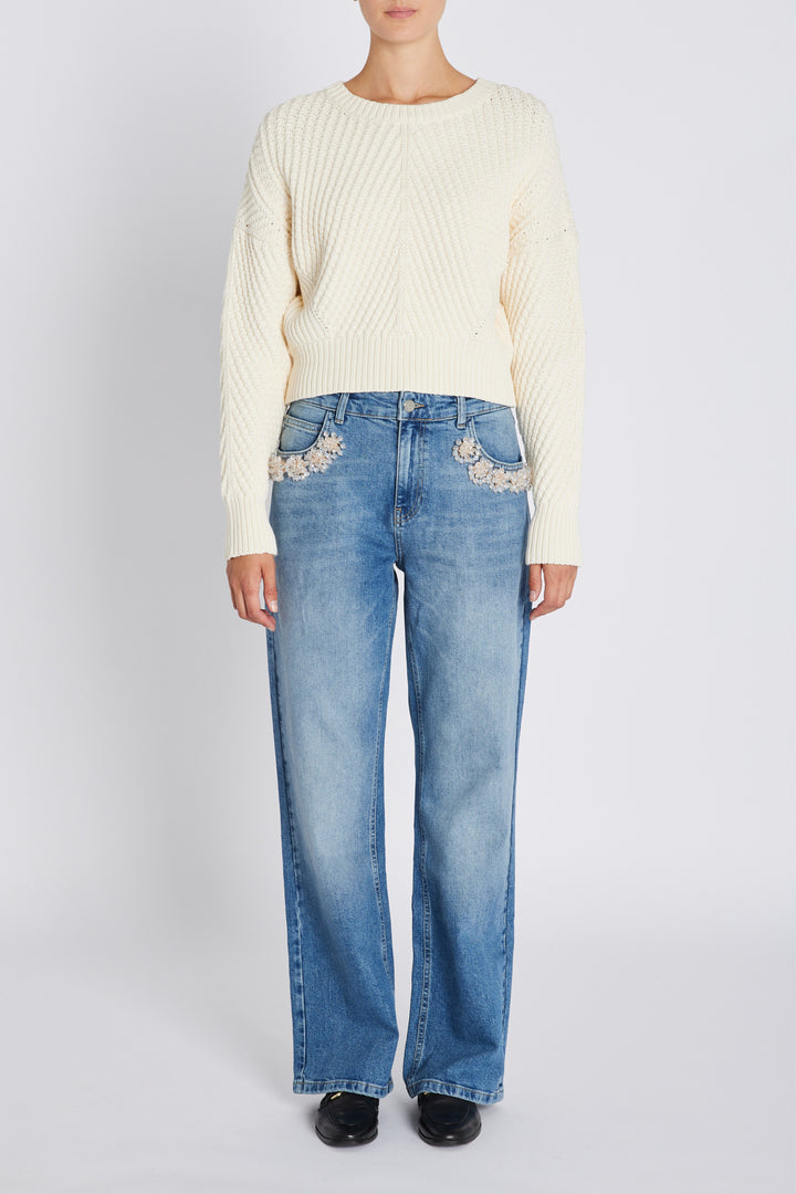 Bruuns Bazaar Women DenimBBLucy jeans Pants Blue Denim