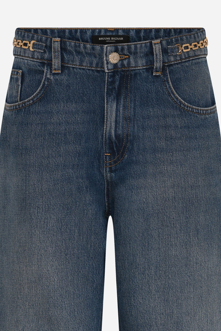 Bruuns Bazaar Women DenimBBVeya jeans Pants Blue Denim