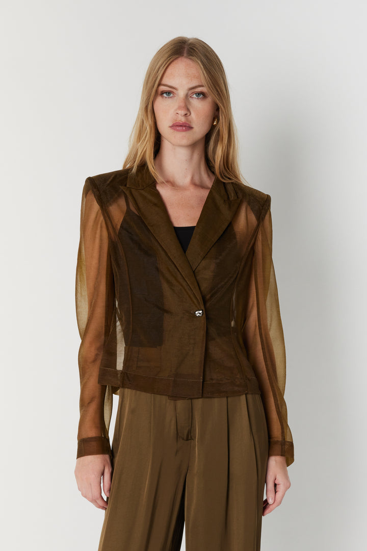 Bruuns Bazaar Women DrymoBBLotuz blazer Blazer Beech