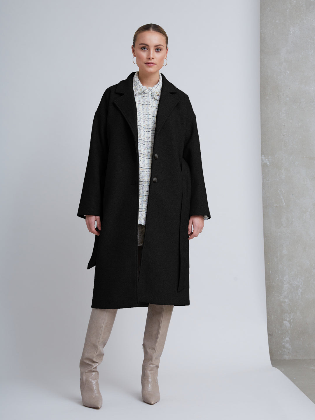 Bruuns Bazaar Women DurioBBJezza coat Outerwear Black