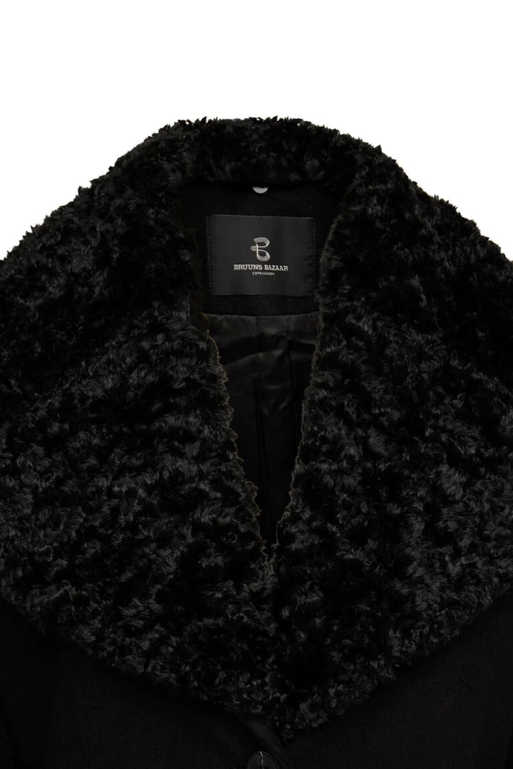 Bruuns Bazaar Women DurioBBJezza coat Outerwear Black