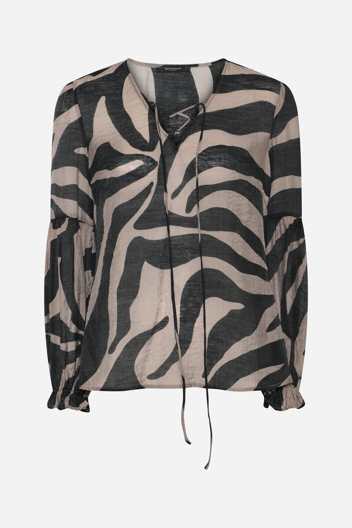 Bruuns Bazaar Women DuscleBBElma blouse Blouse Zebra print