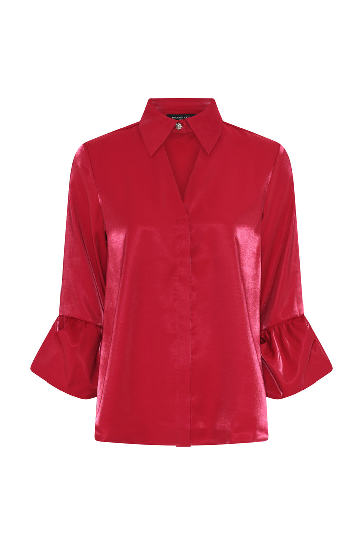 Bruuns Bazaar Women EncalyptaBBBaria shirt Shirts Red