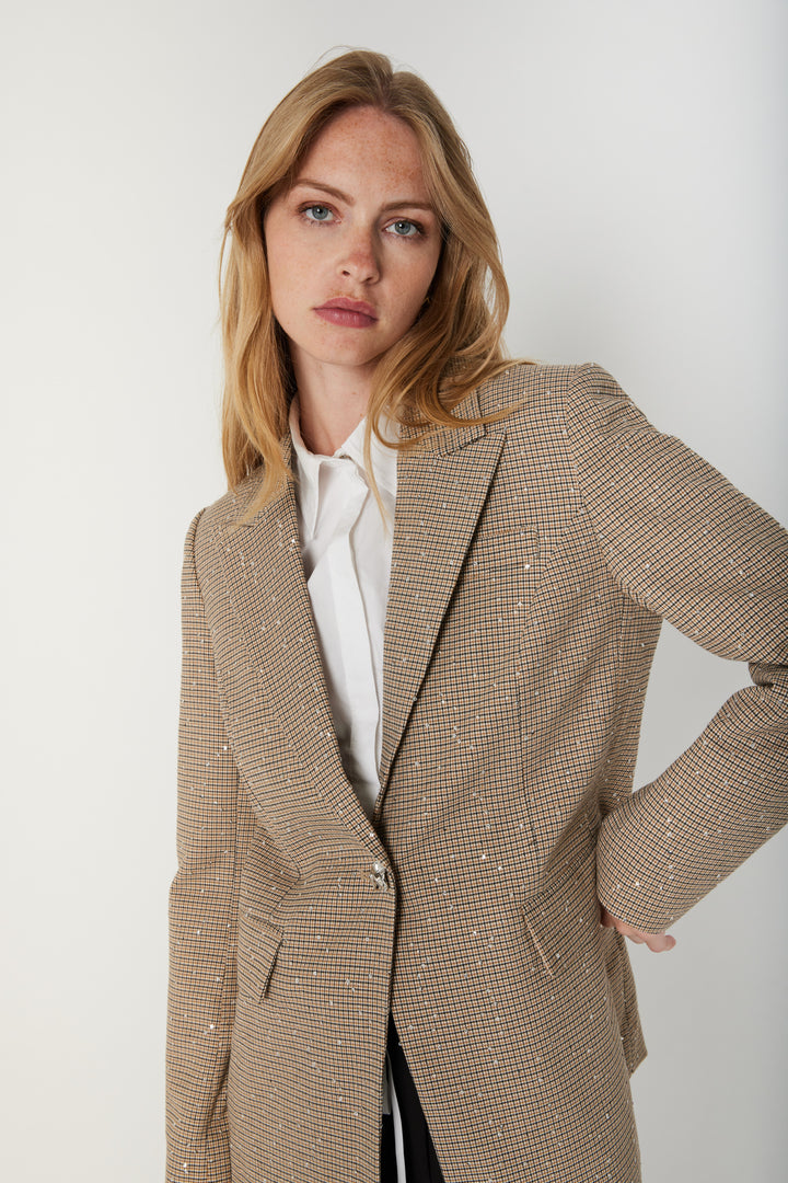 Bruuns Bazaar Women EremosBBFriara blazer Blazer Light check