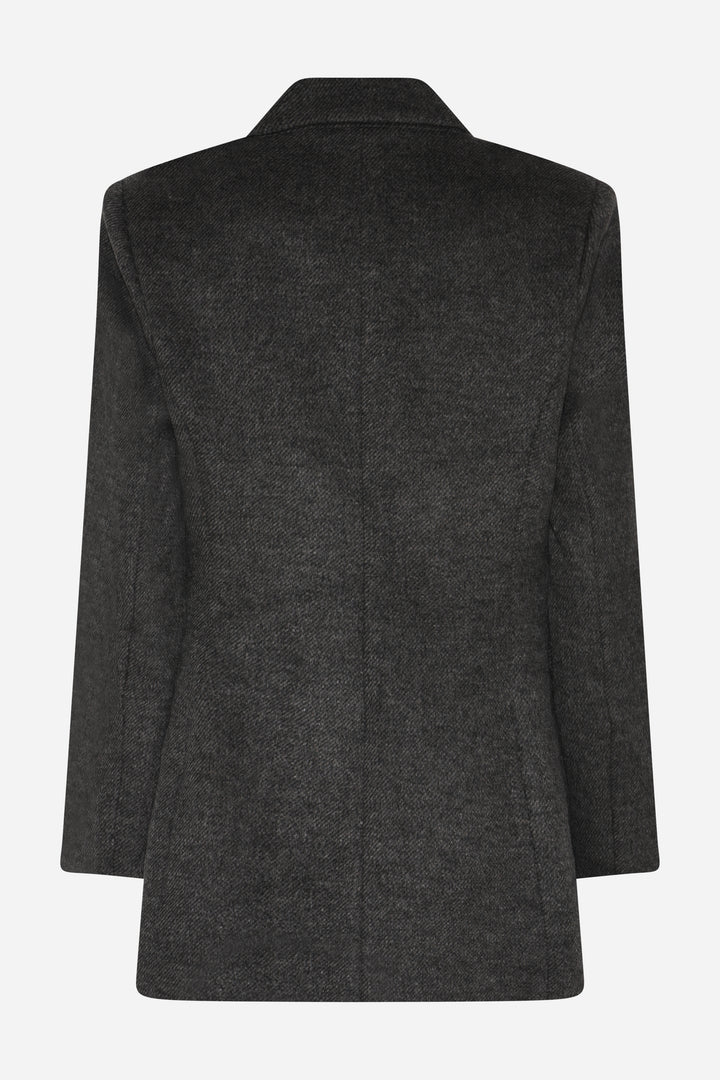 Bruuns Bazaar Women FallopiaBBWillia jacket Outerwear Dark Grey Melange