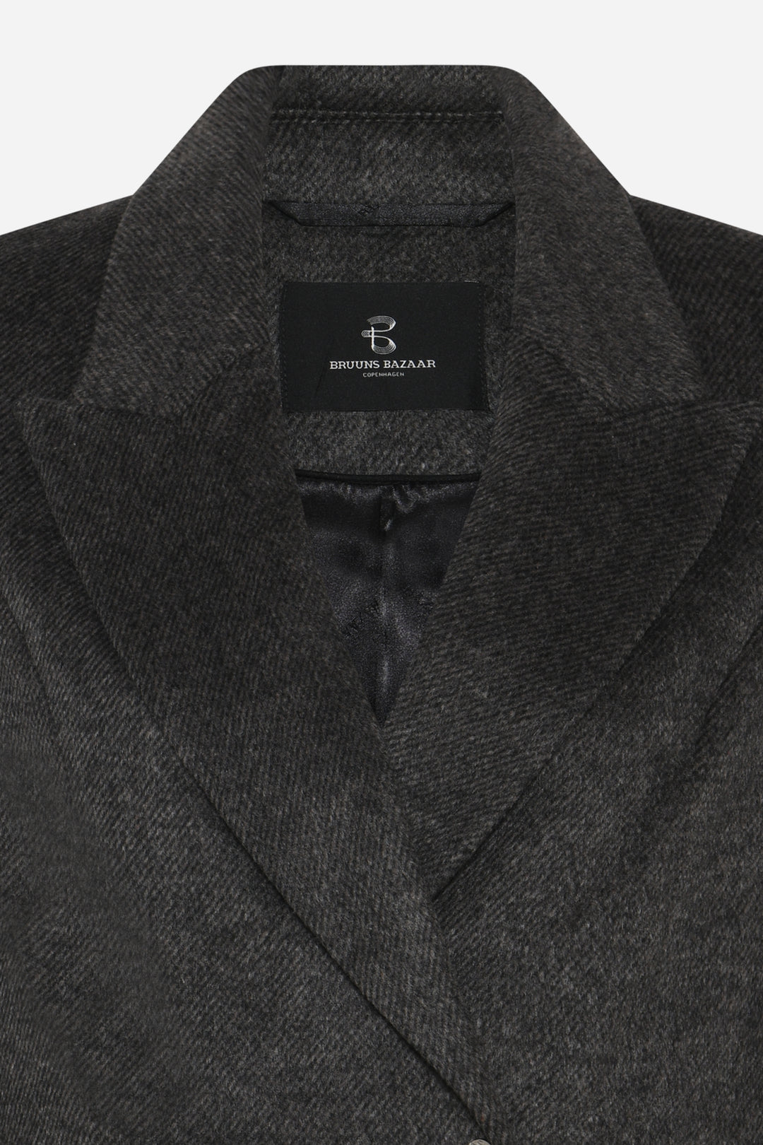 Bruuns Bazaar Women FallopiaBBWillia jacket Outerwear Dark Grey Melange