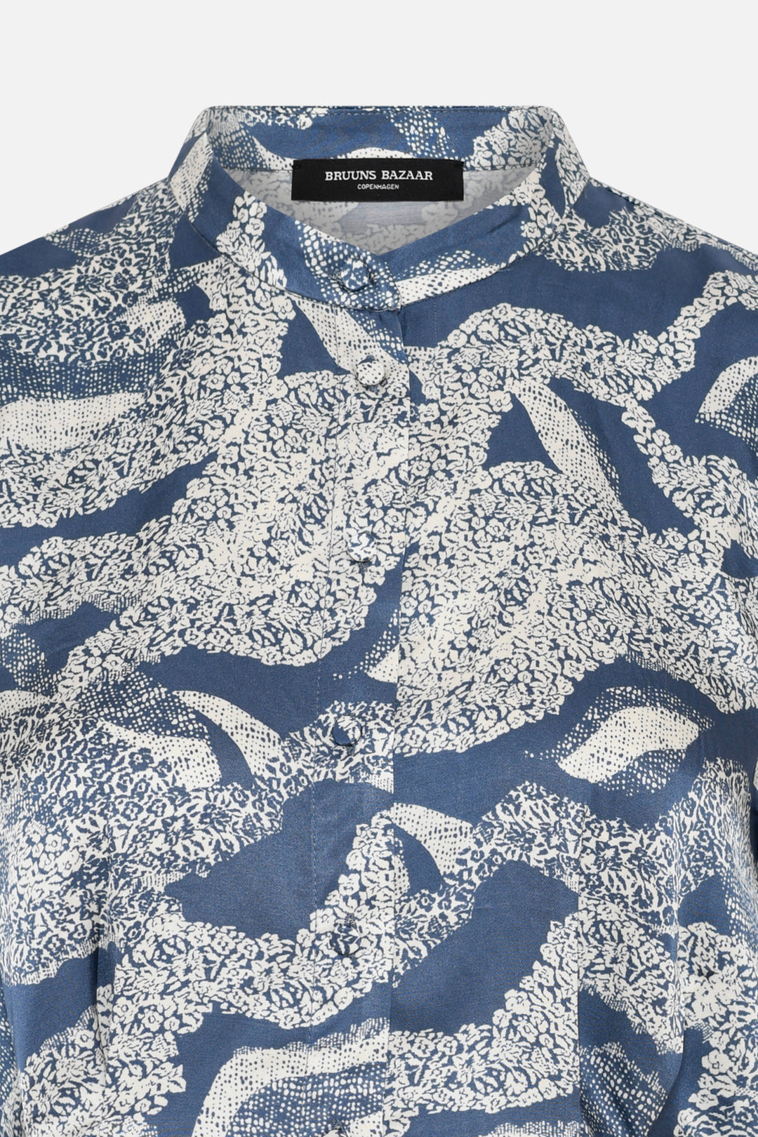 Bruuns Bazaar Women FloretBBZeas shirt Shirts Blue lace print