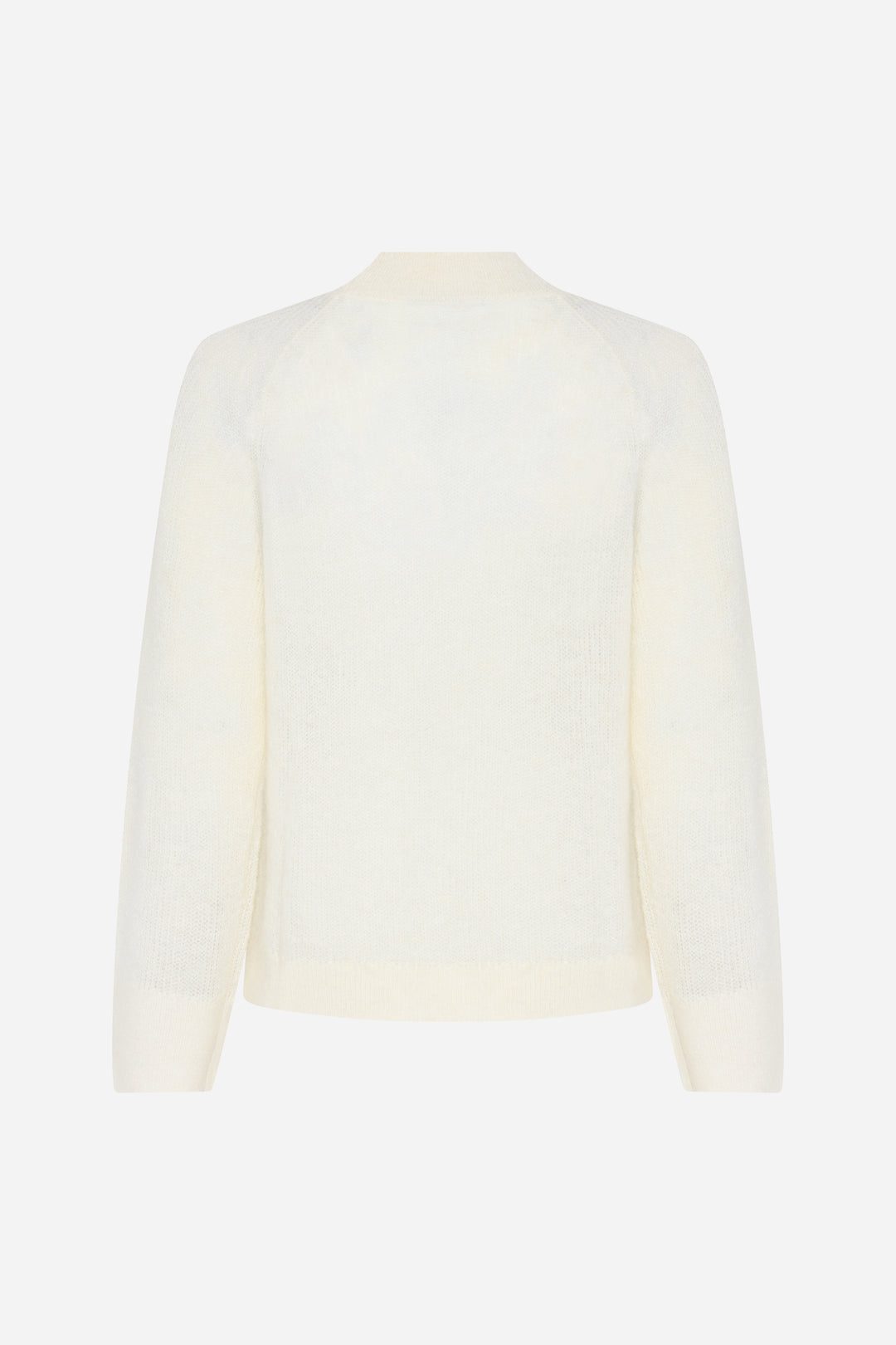 Bruuns Bazaar Women FluffyBBAma knit Knit Off White