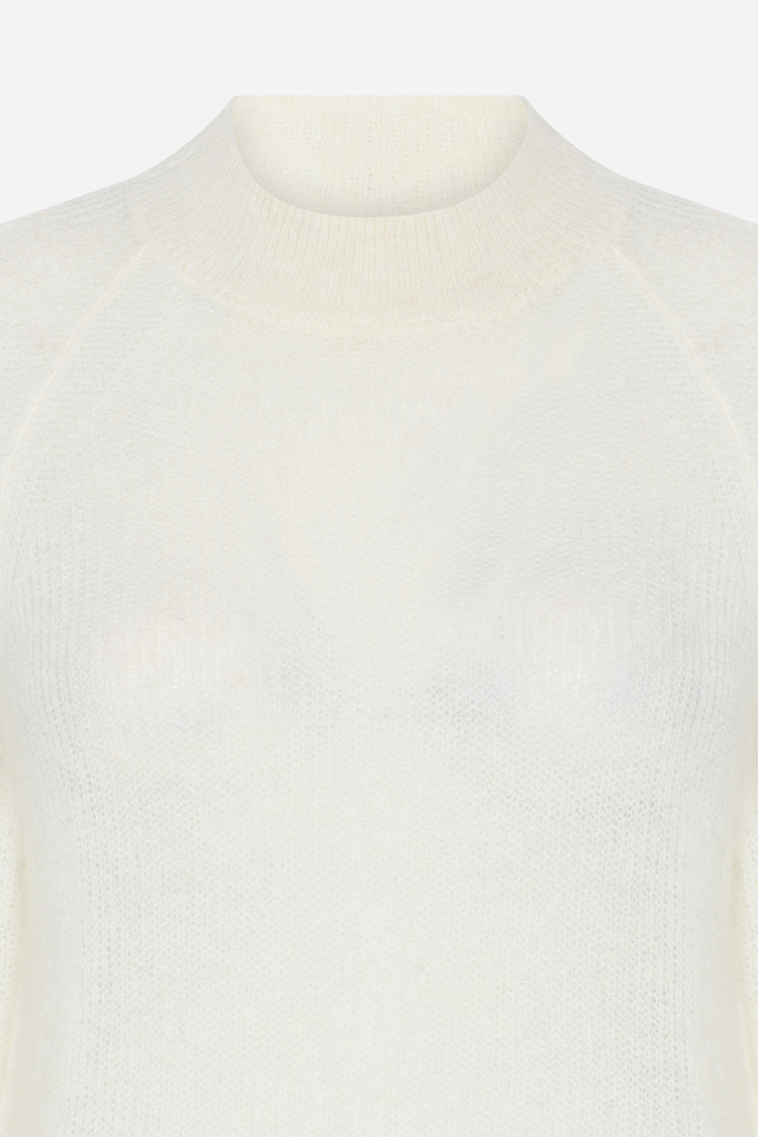 Bruuns Bazaar Women FluffyBBAma knit Knit Off White