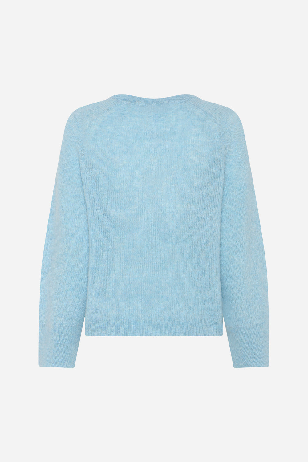 Bruuns Bazaar Women FluffyBBAmera knit Knit Light blue
