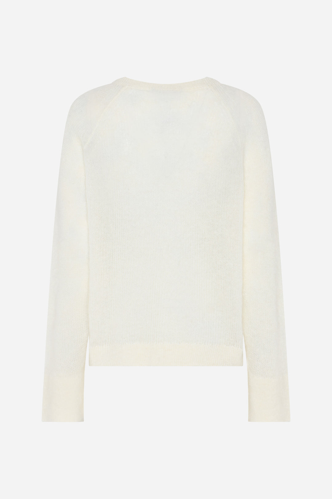 Bruuns Bazaar Women FluffyBBAmera knit Knit Off White