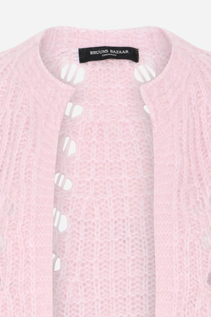 Bruuns Bazaar Women FluffyBBAminka knit Knit Light rosa