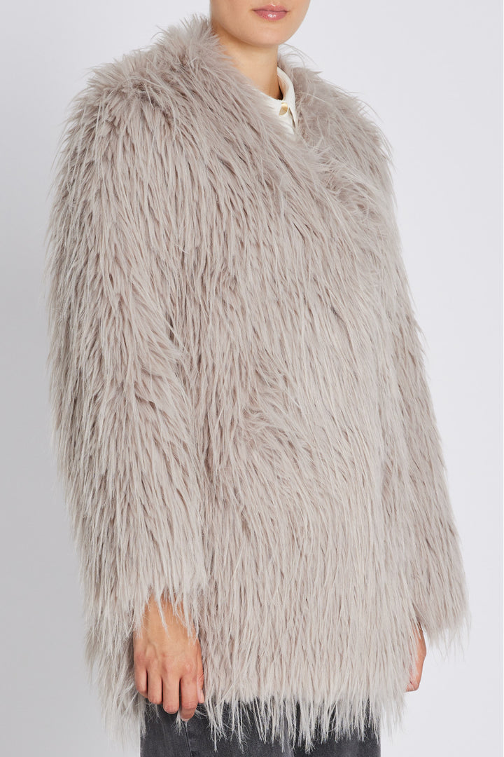 Bruuns Bazaar Women FoxgloveBBVilde coat Outerwear Dove Grey
