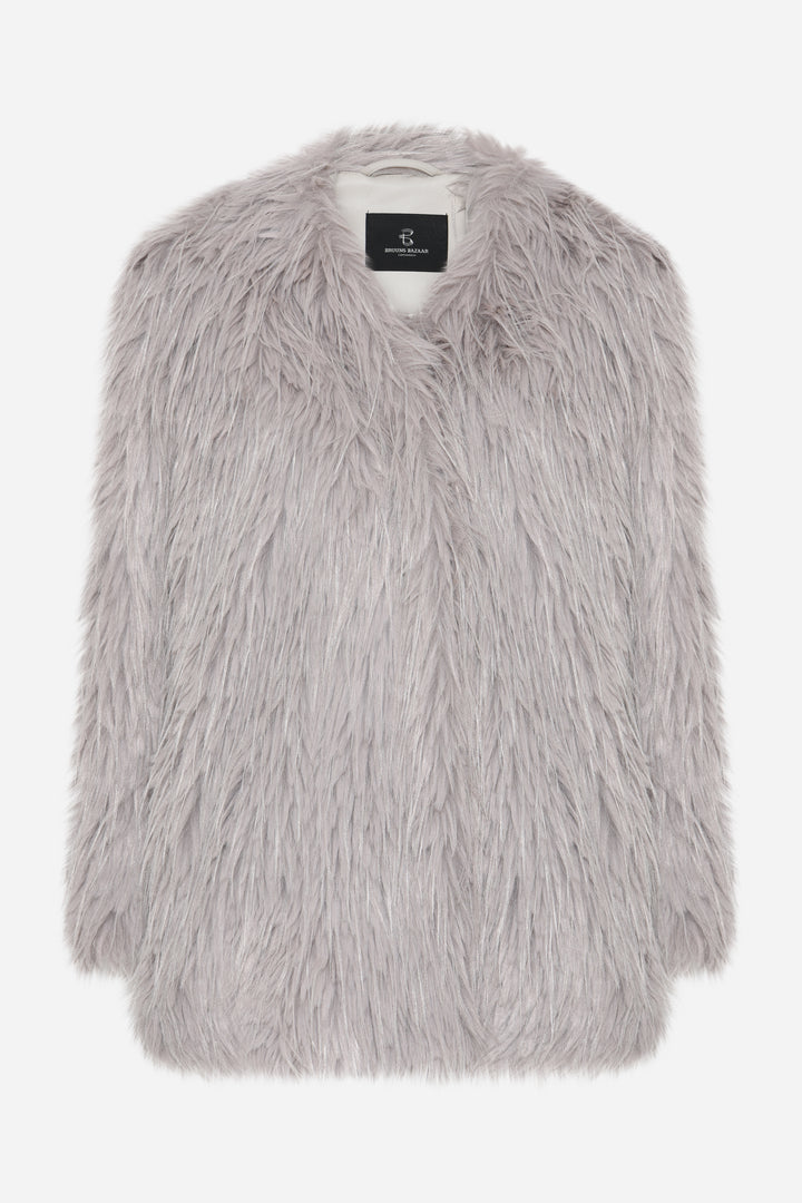 Bruuns Bazaar Women FoxgloveBBVilde coat Outerwear Dove Grey