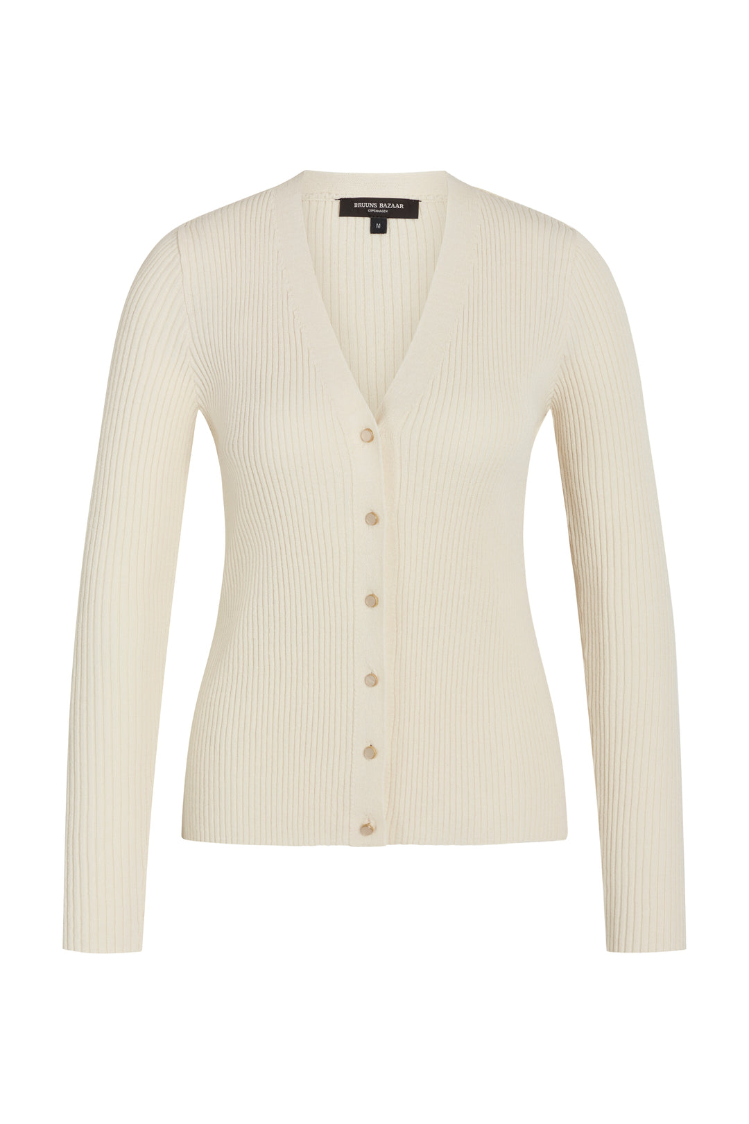 Bruuns Bazaar Women GallberryBBCarica knit cardigan Knit White Cream