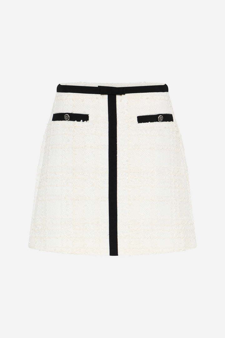 Bruuns Bazaar Women GaussiaBBJoanine skirt Skirt White Cream