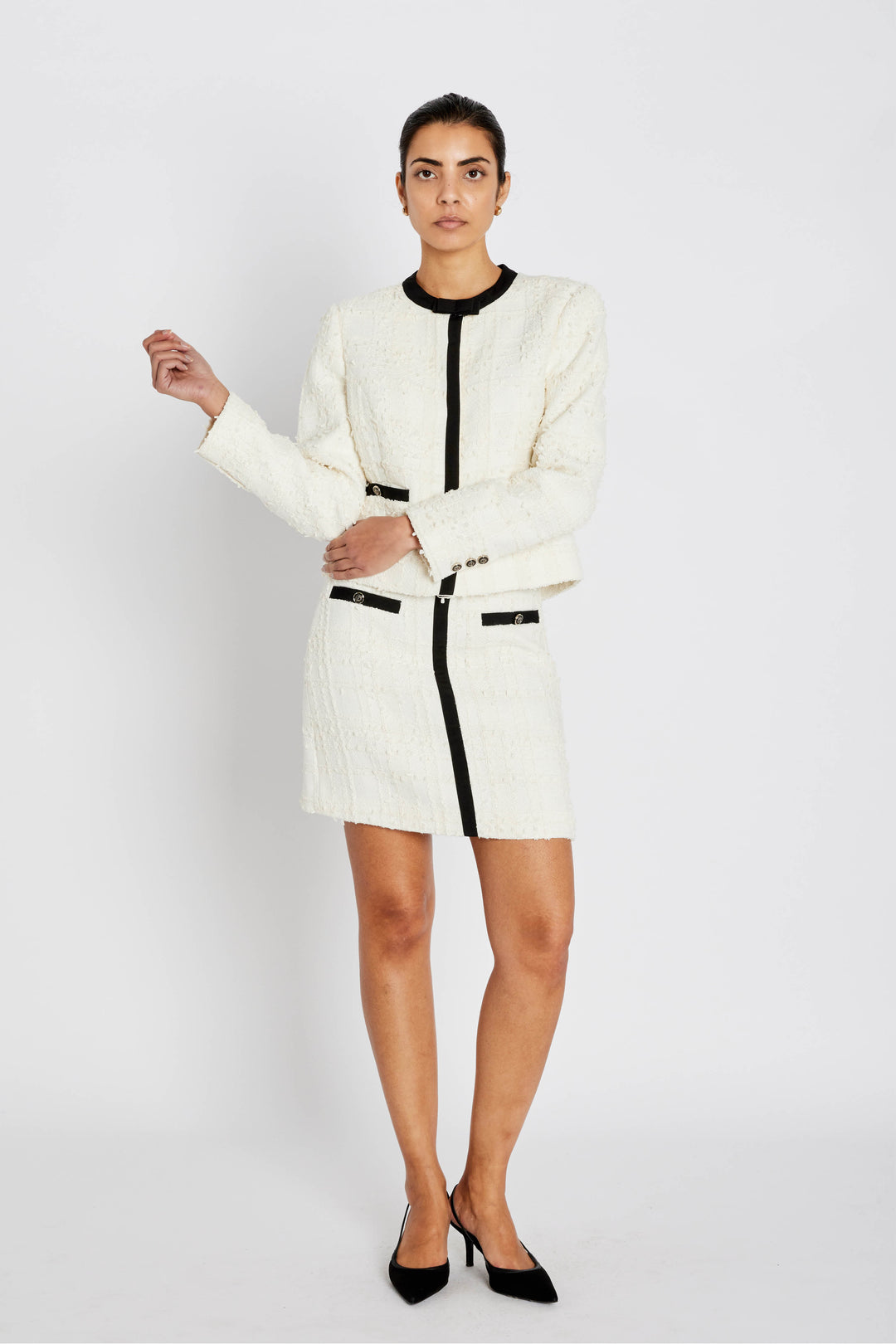 Bruuns Bazaar Women GaussiaBBJoanine skirt Skirt White Cream