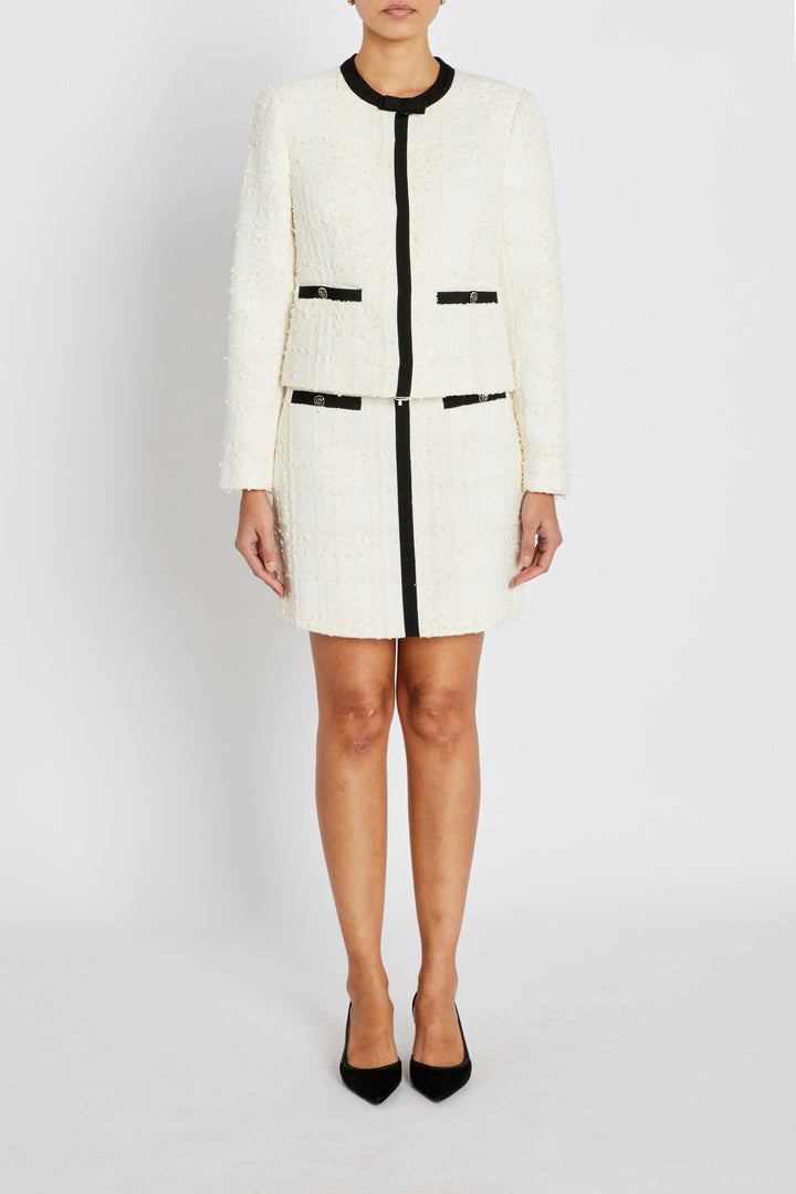 Bruuns Bazaar Women GaussiaBBSufie blazer Blazer White Cream