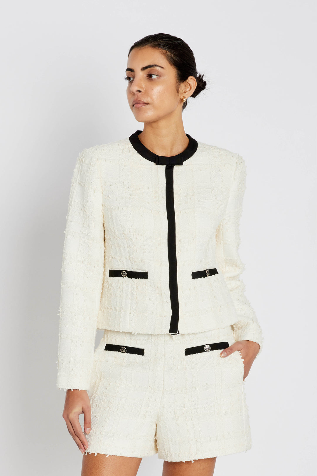 Bruuns Bazaar Women GaussiaBBSufie blazer Blazer White Cream